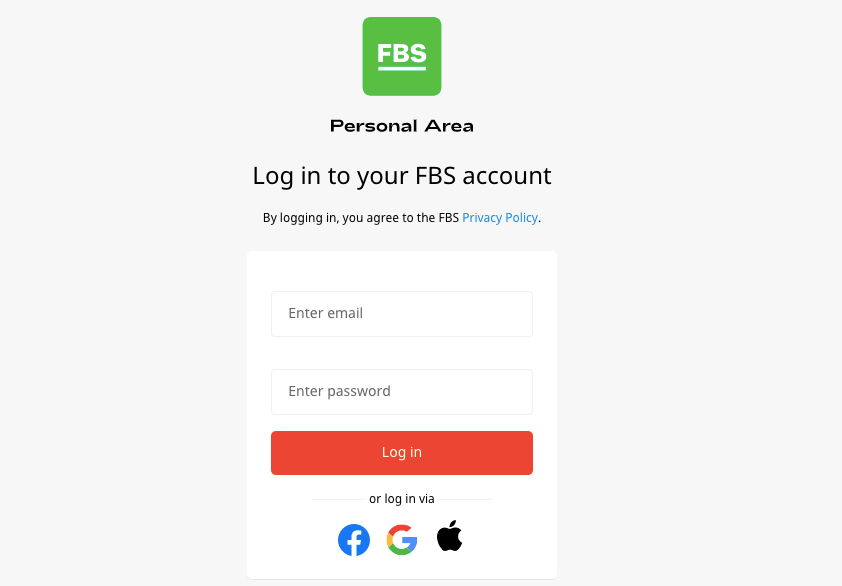 Login to FBS South Africa