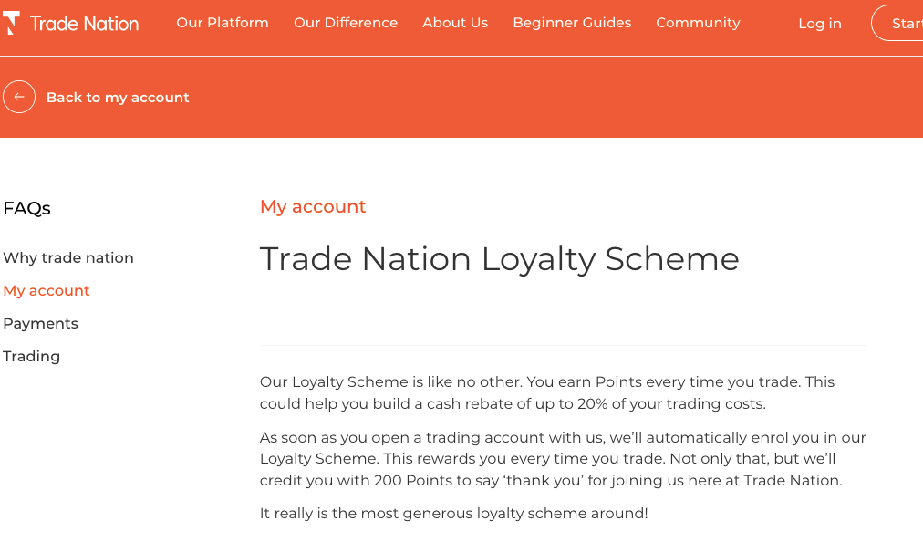Trade Nation Loyalty Program South Africa